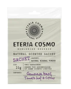 Аромасаше 10гр Базилик томатный лист и цитрус ETC0316 Eteria Cosmo *1