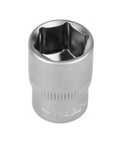 Головка торцевая 6-гранная 1/4 13мм сталь Cr-V Зубр Мастер Flank 27715-13