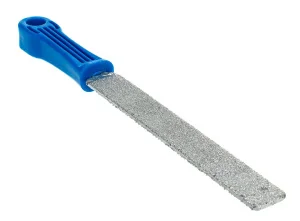 Напильник плоский 200мм с карбидом вольфрама пластиковая рукоятка Зубр Профессионал 33367-200 *1