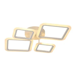 Светильник светодиодный 50342/2+2WT (ЭкономСвет) *1