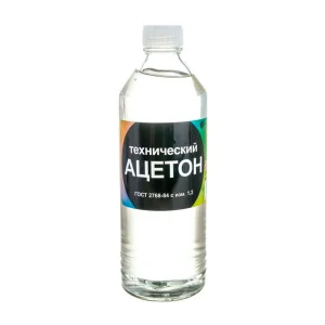 Ацетон технический Нефтехимик 0,5л