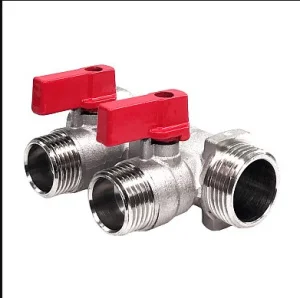 Коллектор распределительный ГШ 3/4" НР 1/2"х2 вых. (STI) *1