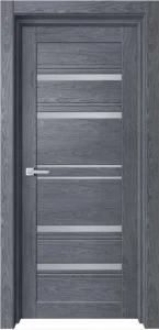 Дверь межкомнатная О3 700х2000мм Ольха серая ПВХ сатинат