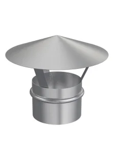 Зонт крышный D100 для круглых воздуховодов оц.сталь (Era pro) *1