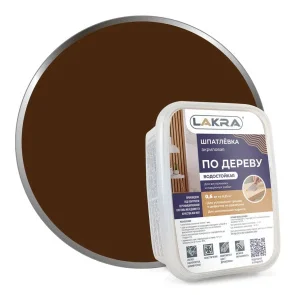 Шпатлевка по дереву Лакра махагон 0,6 кг 