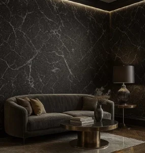 Лист интерьерный Urban 3000х1200х4,5мм из полимера ультравысокой плотности Мрамор Неро Матовый SoliD ТСТ00024297 *1