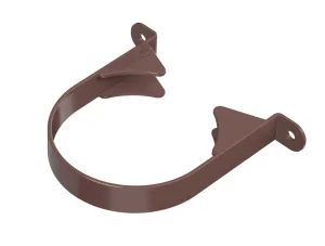Хомут трубы ТН ОПТИМА D120/80мм коричневый 128229