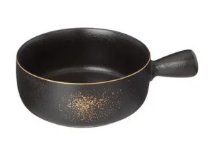 Блюдо Bronco Midnight Gold с ручкой 21х16х6,5см 42-431