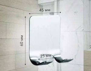 Крючок самоклеящийся DL-H-09SS сатин (Deep Lake) *1