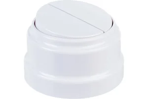 Выключатель 2-кл. "Ретро" 10А ОУ белый А510-2202 (Bylectrica) *1