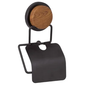 Держатель д/туалетной бумаги с крышкой Magic Wood FX-46010 (Fixsen) *1