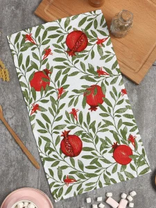 Полотенце Доляна "Гранаты" 28х46 см, 100% хл, вафля 160 г/м2 9485539