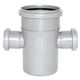 Крестовина одноплоскостная белая бесшумная D110х50х50 90гр