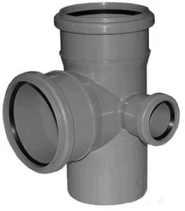 Крестовина двухплоскотная D110х110х50 90гр левая