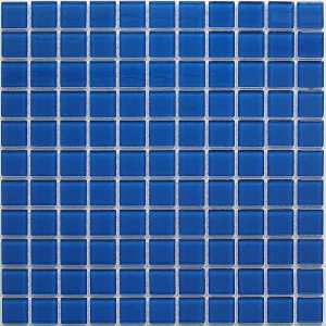 Мозаика стеклянная Deep blue 300х300мм 1шт Bonaparte