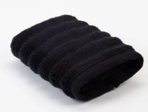 Полотенце махровое Этель "Waves" чёрный, 70х130 см, 100% хлопок, 460 гр/м2 6248371 *1