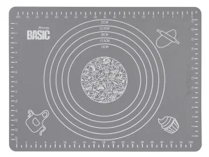 Коврик кулинарный силиконовый со шкалой, 40*30 см BASIC Marmiton /100/10