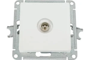 Розетка TV "AtlasDesign" коннектор механизм жемчуж. SE ATN000493