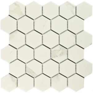 Мозаика керамогранитная Carrara comb 279х268мм 1шт Bonaparte