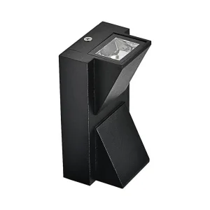 Светильник уличный светодиодный, 2*3W, 400Lm, 4000K, черный DH103