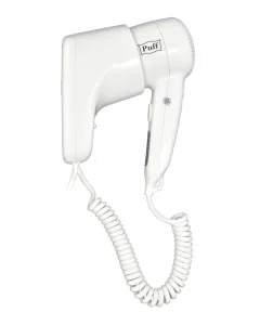 Фен для волос 1000 настенный белый 1,0кВт (Puff) *1
