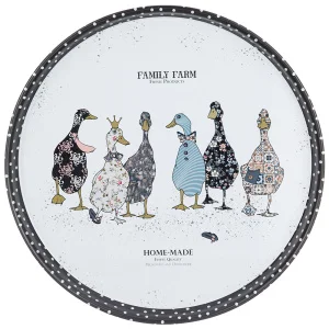 Поднос Сервировочный Agness "Family Farm" 33*2,1 См