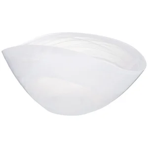 Блюдо "Murano" White, 28См