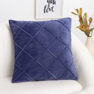 Наволочка декоративная Этель "Соло" 45х45см цвет синий 2308810 *1