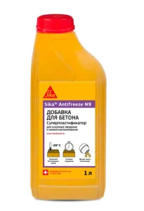 Добавка для зимнего бетонирования Sika Антифриз N9 RU 1л *1/20