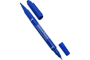 Маркер строительный синий двухсторонний VertexTools 00010-03 *1