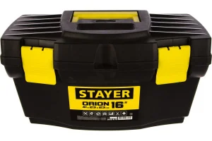 Ящик для инструментов пластиковый Orion-16 410x230x230мм, 16" Stayer 38110-16 *1