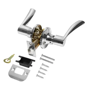 Ручка защелка Punto DK610/BL CP-PS (без фик.) хром 49521 *1