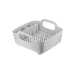 Сушилка для посуды настольная ИЗЛИ с 2мя ручками на ножках белая М1177 *1