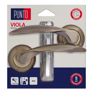 Ручка раздельная Punto LM/A R.TL54.VIOLA/HD ABG-6 бронза 45745 *1