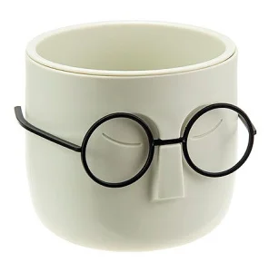 Кашпо для цветов Стив М3079 Белый 0,65л d115мм