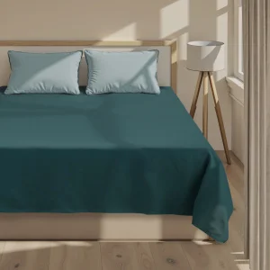 Простыня Этель 150*215 см, цв.зеленый, 100% хлопок, бязь, 125 г/м2 10624029