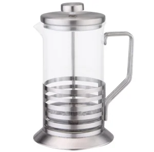 Френч-пресс 1000мл из нержавеющей стали и стекла B522S-1000 *1