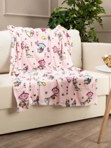 Плед фланель детский 110х140см TF FN 910PI 1114 Принцесса