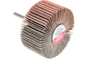 Круг шлифовальный лепестковый d 60x30мм, P180, на шпильке d 6мм Зубр Профессионал 36602-180 *1