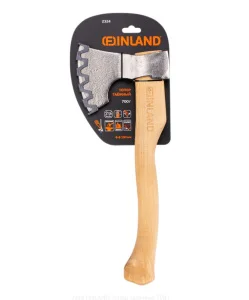 Топор кованый 700г таёжный дерев.рукоятка Finland 2324 *1