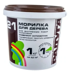 Морилка ВДАК Радуга 21 лиственница 1кг *1/8