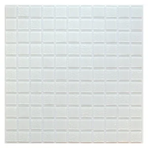 Мозаика стеклянная White Rose 300х300мм 1шт Bonaparte