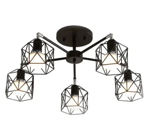 Люстра потолочная G31066/5BK (Gerhort) *1