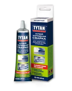 Клей холодная сварка для напольных покрытий из ПВХ и пластика Professional 100мл 22212 (Tytan)