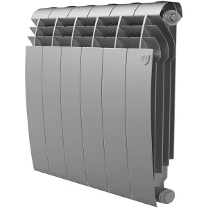 Радиатор BIMETAL Royal BiLiner 500/80 Silver Satin 6 секц.