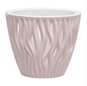 Кашпо для цветов ВМС Вдохновение К1361 Бежево-розовый 3л