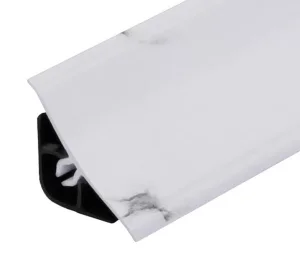 Плинтус Pexay 25х25 L3000 Кухня мрамор итальянский/гранит белый