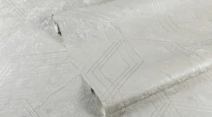 Обои горячего тиснения Аспект 10,05х1,06м Торонто декор серый бежевый 70648-14 *1/6