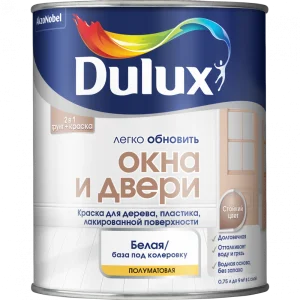 Краска Dulux Окна и двери BС 0,75 л