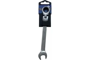 Ключ комбинированный трещоточный, шарнирный, матовый 17мм VertexTools 00017-17 *1/10